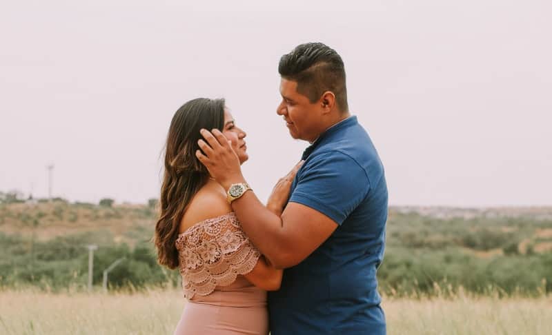 Couple experiencing a deeper connection because of tantric massage