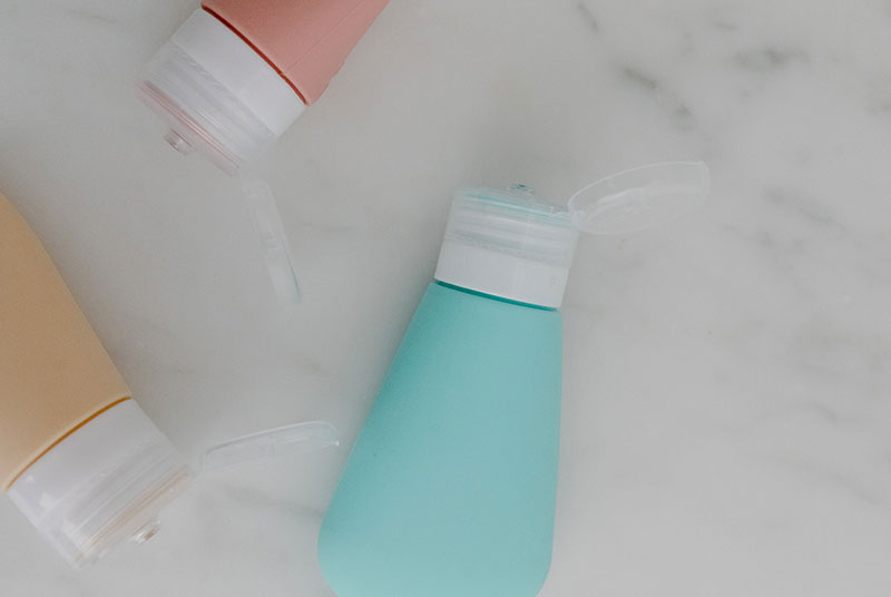 Different type of vaginal numbing creams in different bottles