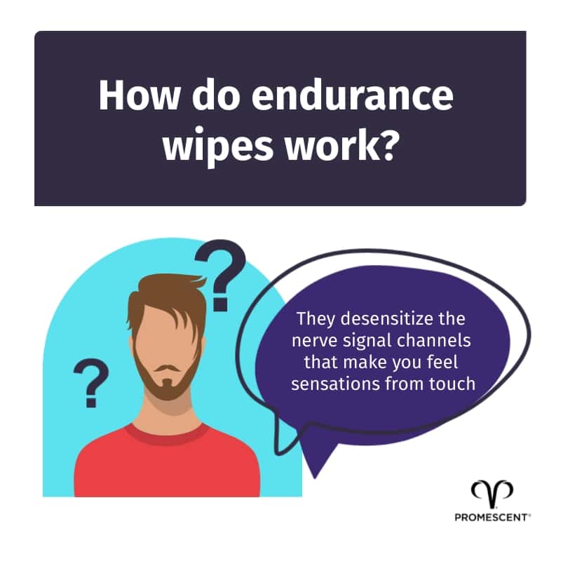How endurance wipes work