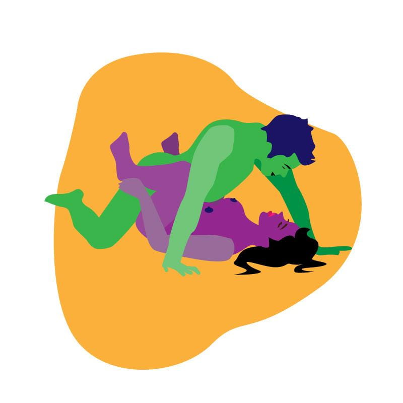 Missionary position for anal sex
