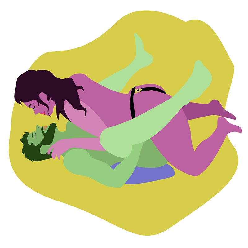 Male g-spot stimulation via the missionary position