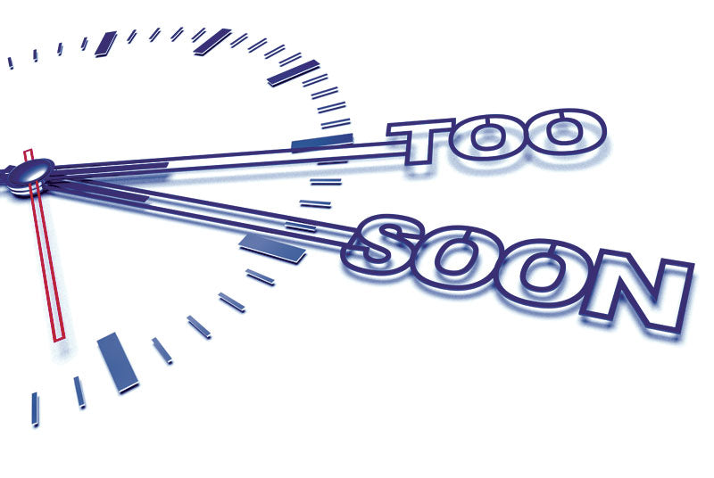 Cum too soon from not using delay spray