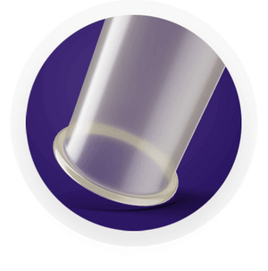 Secure fit bottom of Trojan Magnum Large Condom