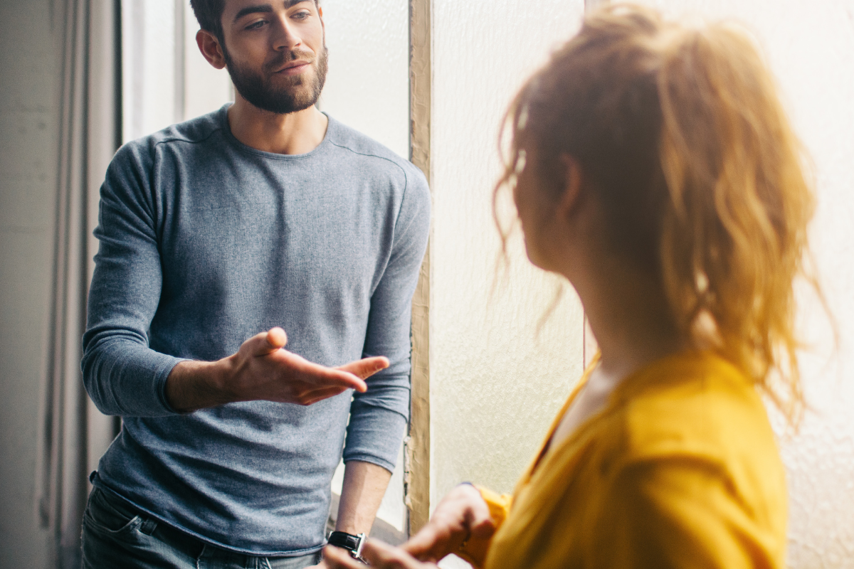 Talk to your partner for better intimacy.