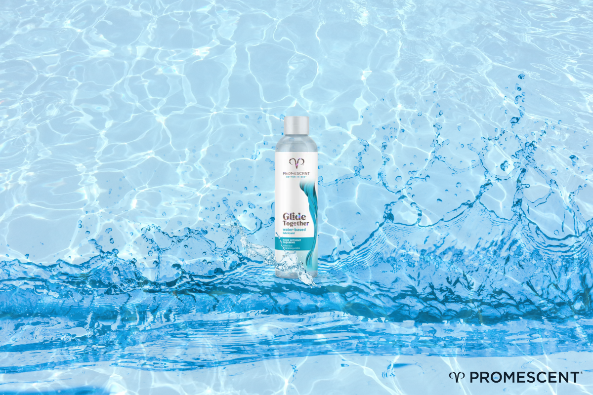 Water based lube from Promescent.